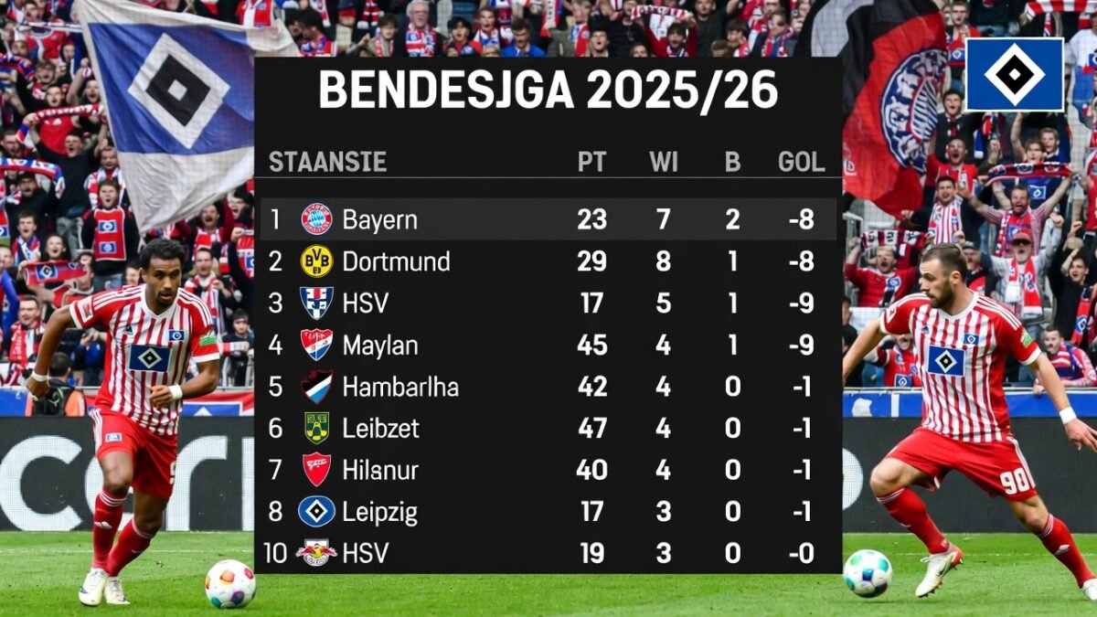 teilnehmer: hsv tabelle