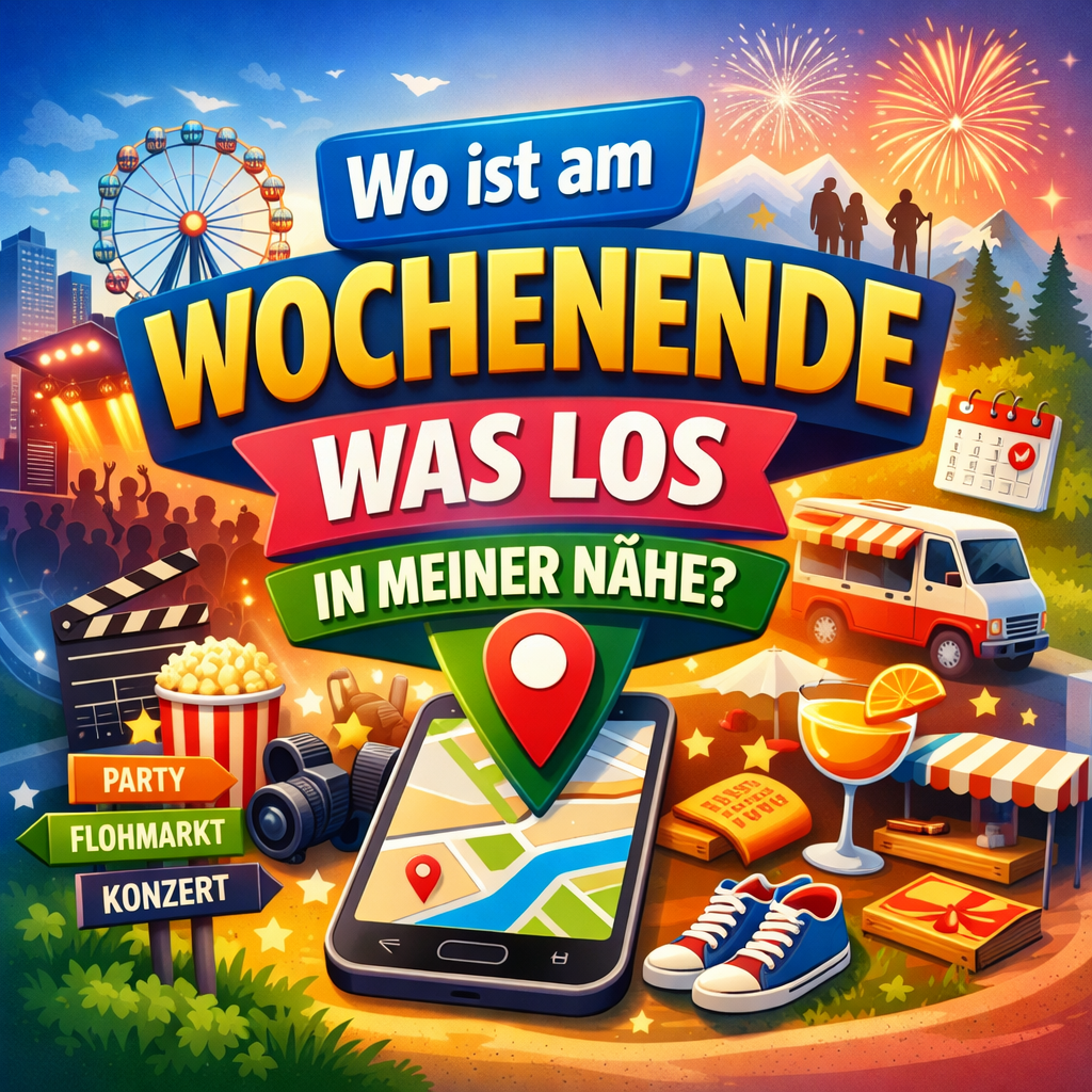 wo ist am wochenende was los in meiner nähe​
