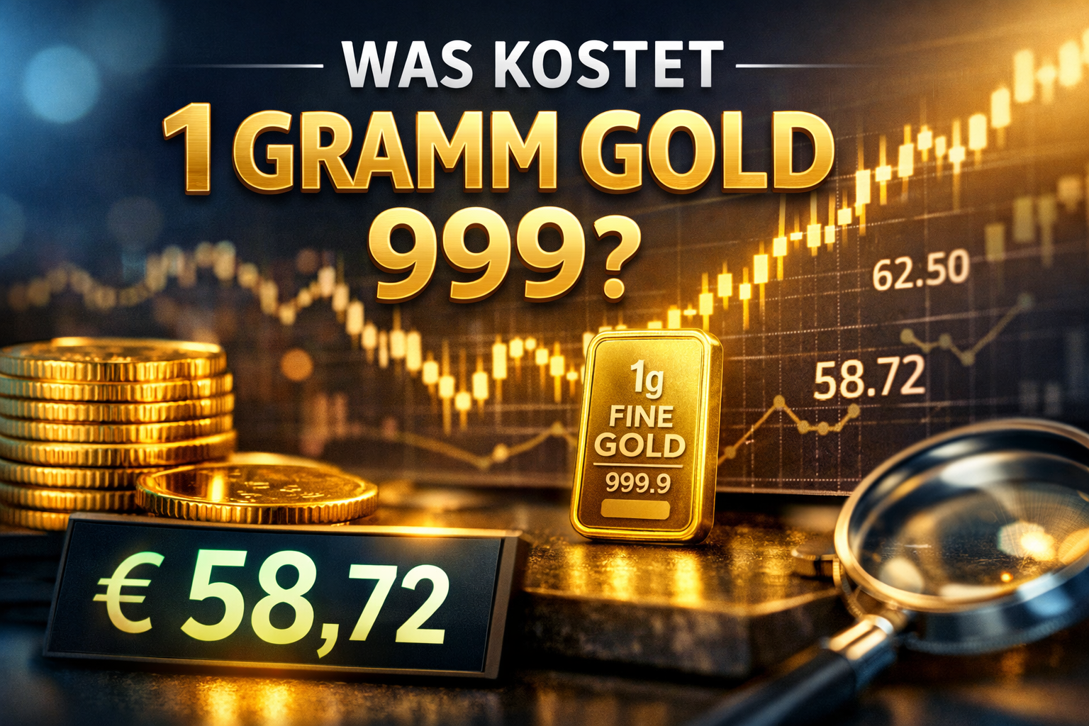 was kostet 1 gramm gold 999​